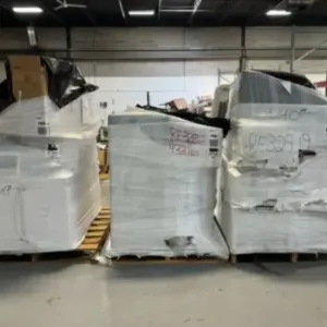 Air Conditioner Returns Pallets – 40 Items – 3 Pallets – 12K MSRP